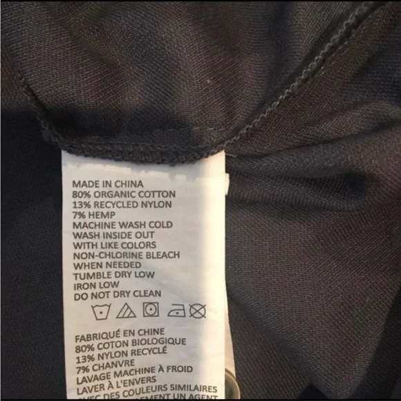 Prana Yarrow Organic Cotton Casual Button Down Shirt Dress Blue XL NWT - Picture 9 of 16